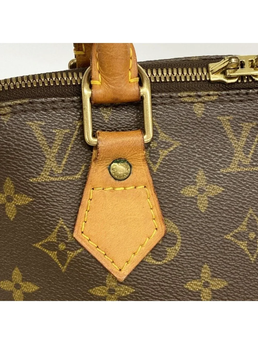 Louis Vuitton Handbag Monogram Alma Brown